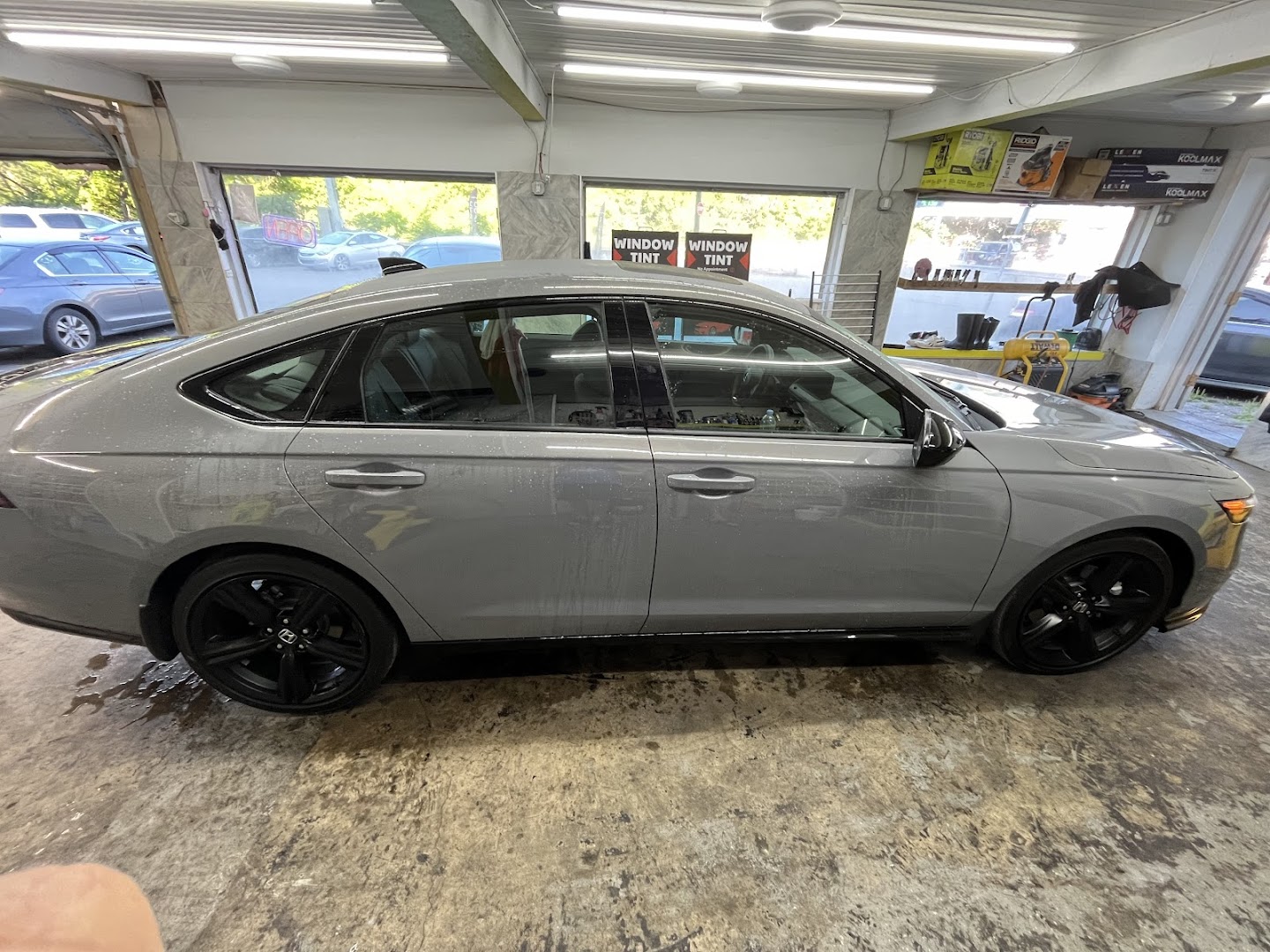 Completed auto detail showing glossy paint finish at DETAILING PRO Pittsburgh